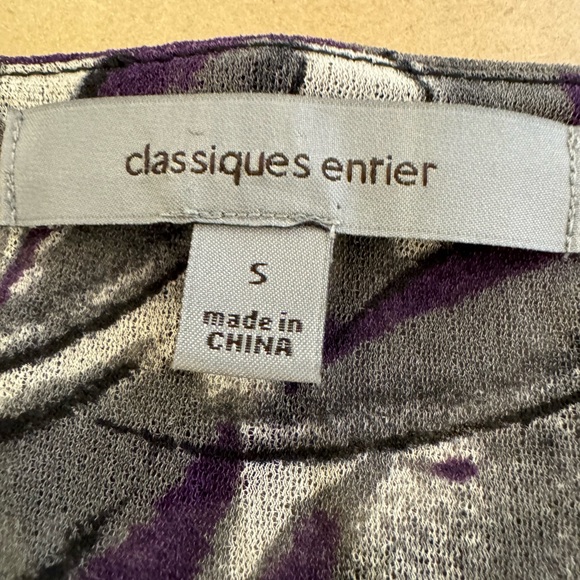 Classiques Entier Stretch Silk Blouse Sz S - Picture 8 of 8
